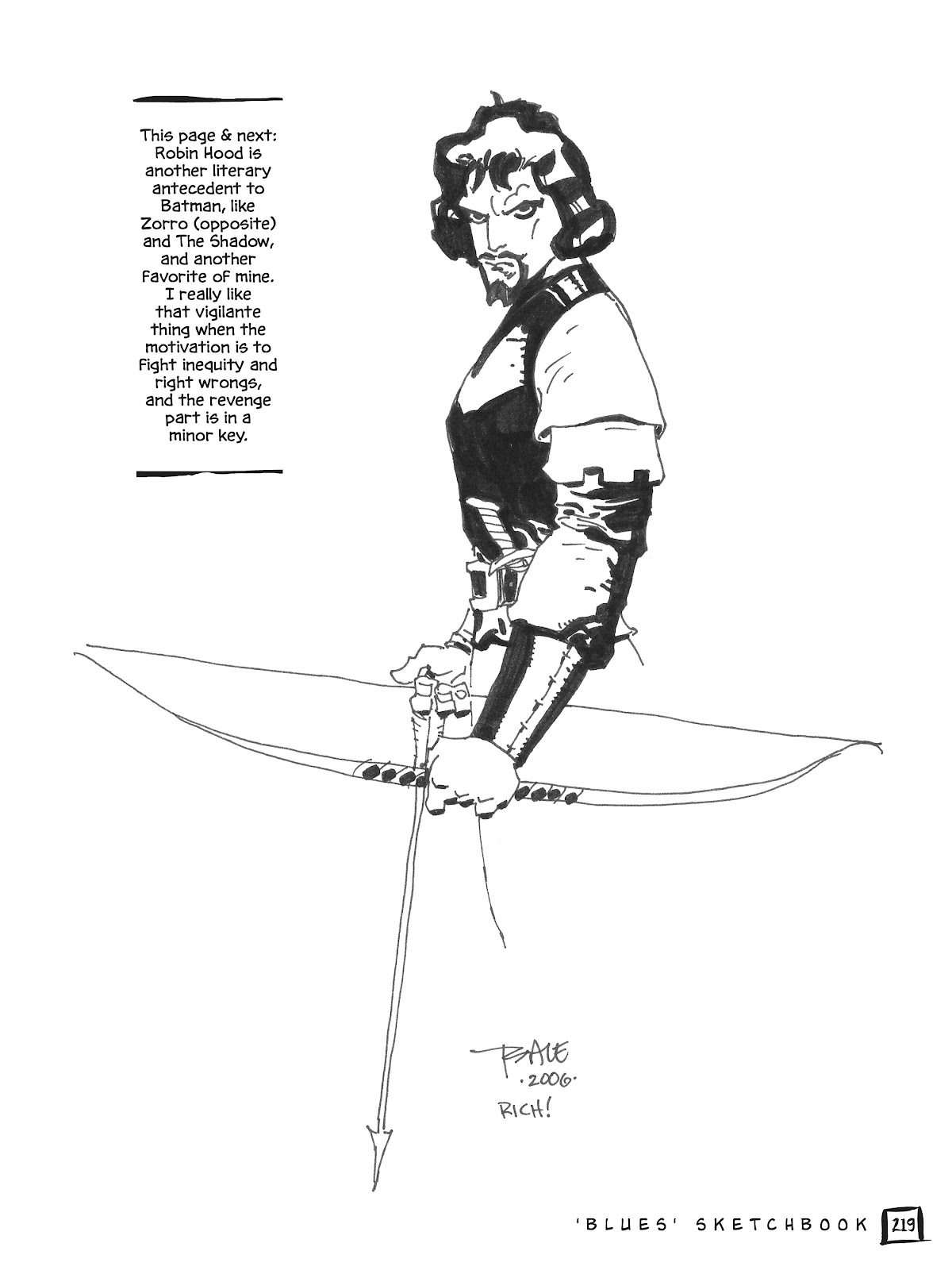Drawing Heroes in the Backyard: Tim Sale Black and White, Revised and Expanded TPB (Part 3) - Page 7