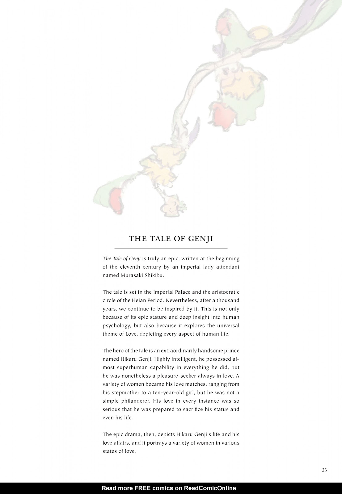 Elegant Spirits: Amano's Tale of Genji and Fairies TPB - Page 17