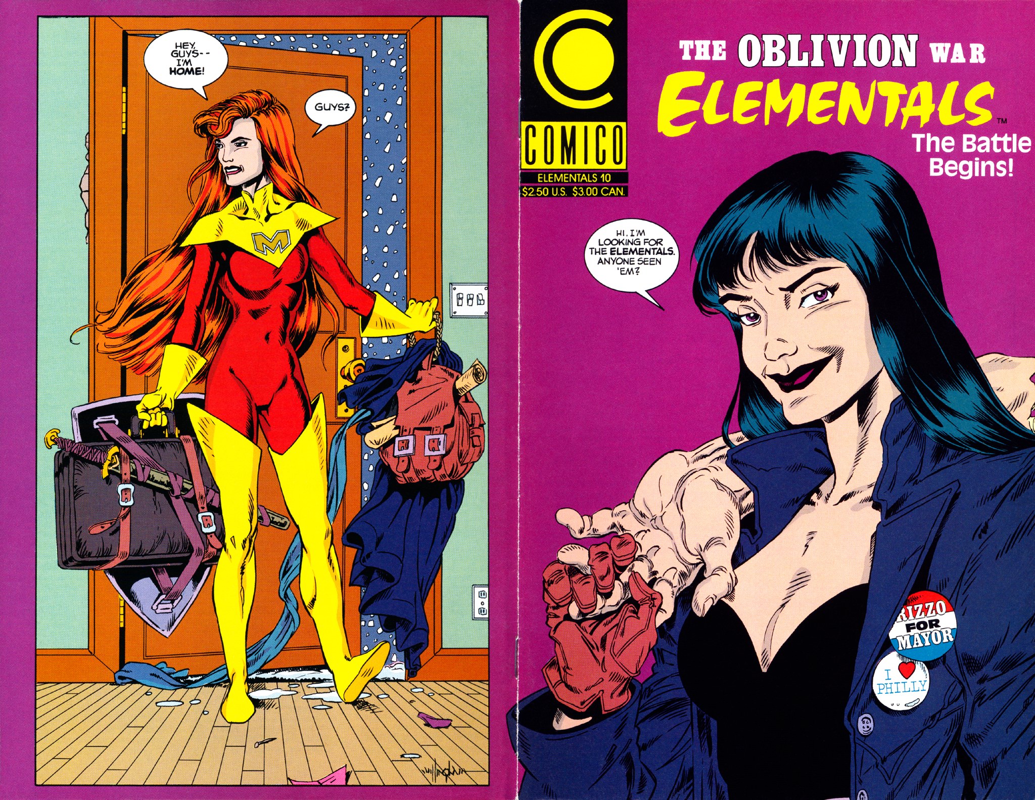 Elementals (1989) Issue #10 - Page 1