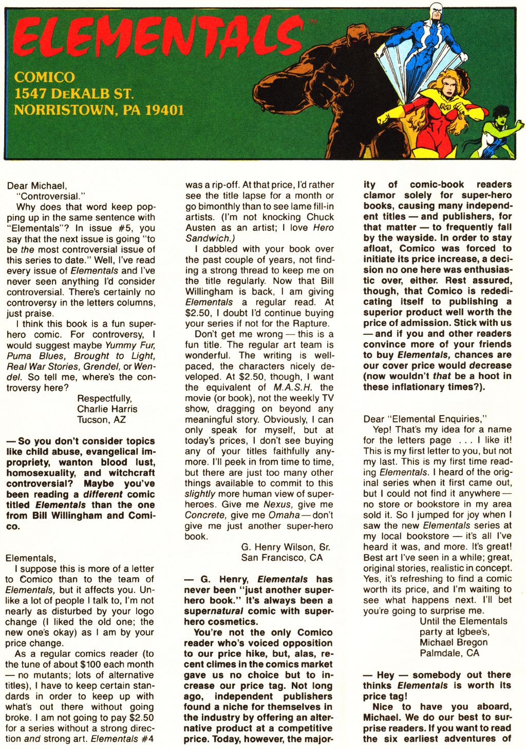 Elementals (1989) Issue #10 - Page 31