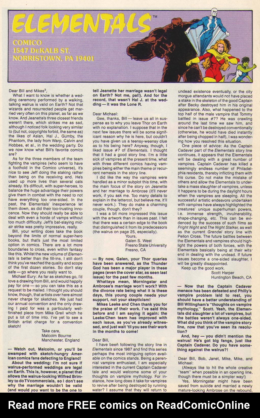 Elementals (1989) Issue #12 - Page 28