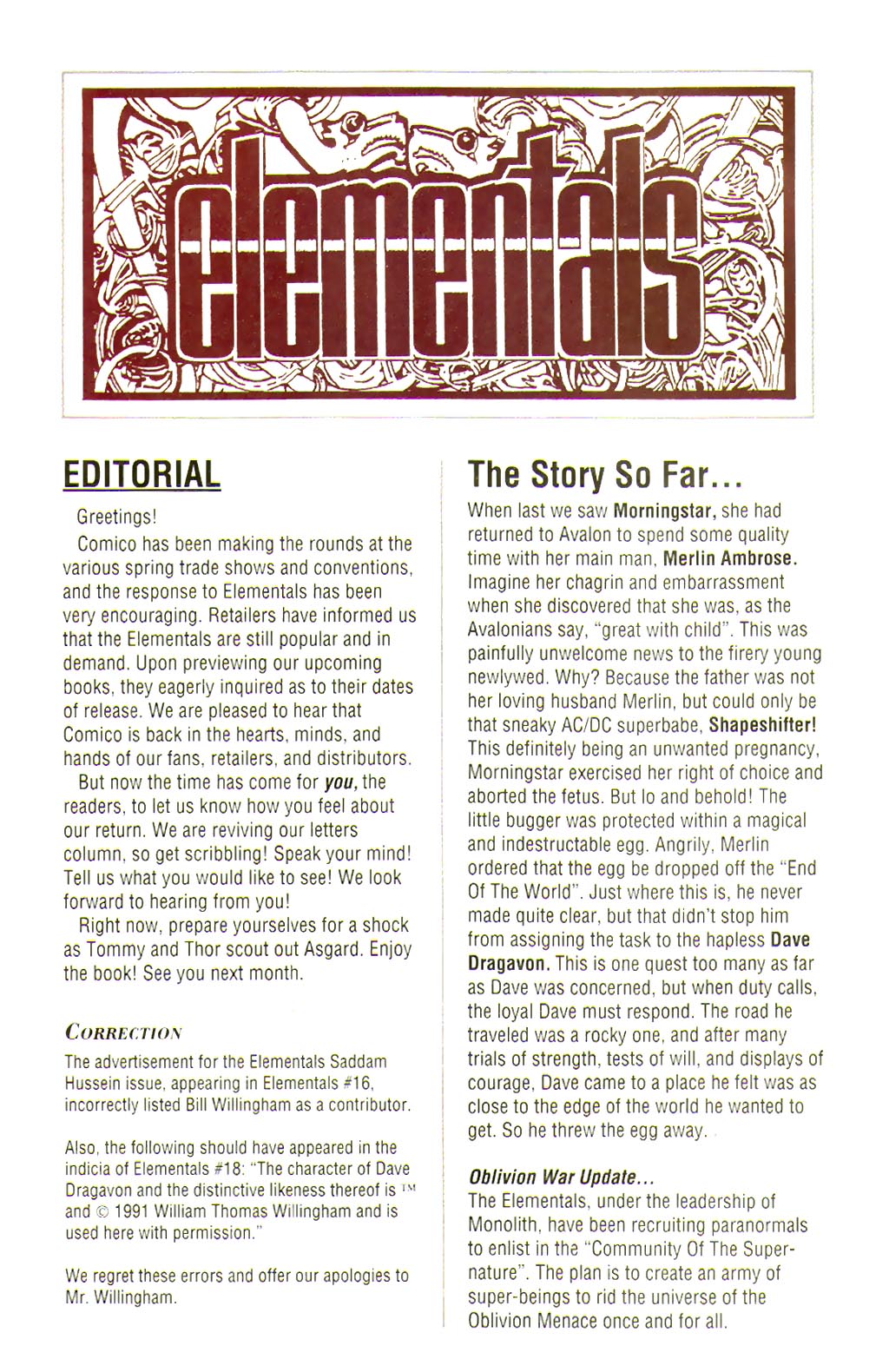 Elementals (1989) Issue #19 - Page 4