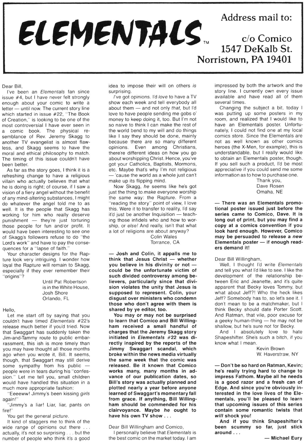 Elementals (1989) Issue #2 - Page 31