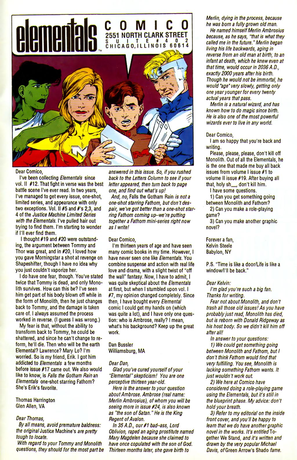 Elementals (1989) Issue #23 - Page 27