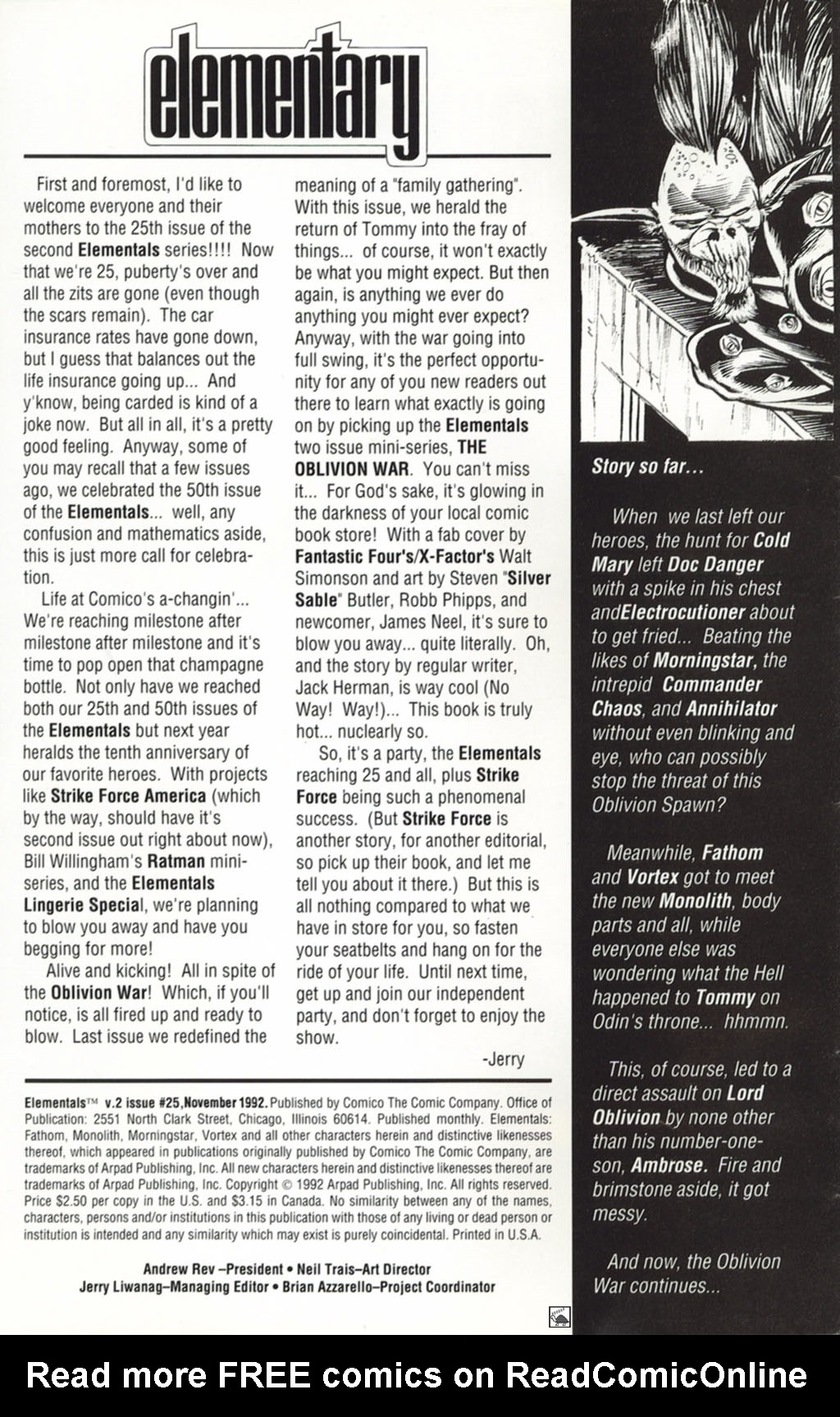 Elementals (1989) Issue #25 - Page 3
