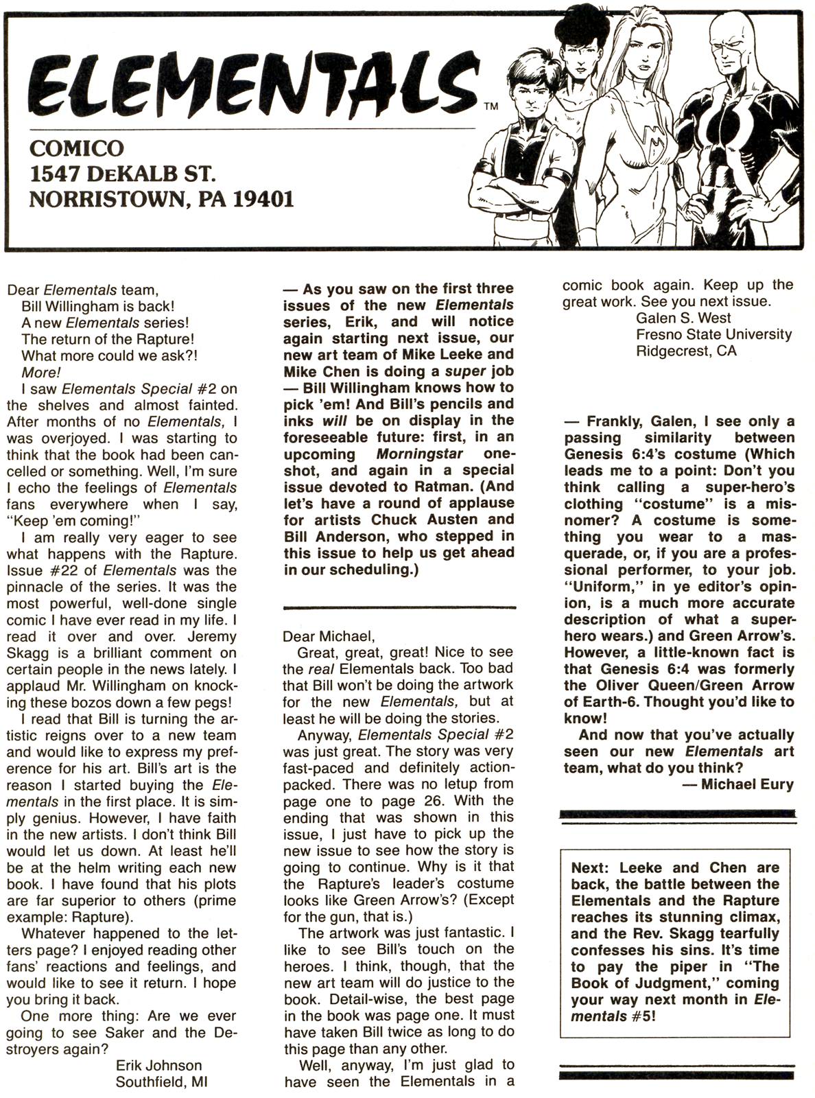 Elementals (1989) Issue #4 - Page 30