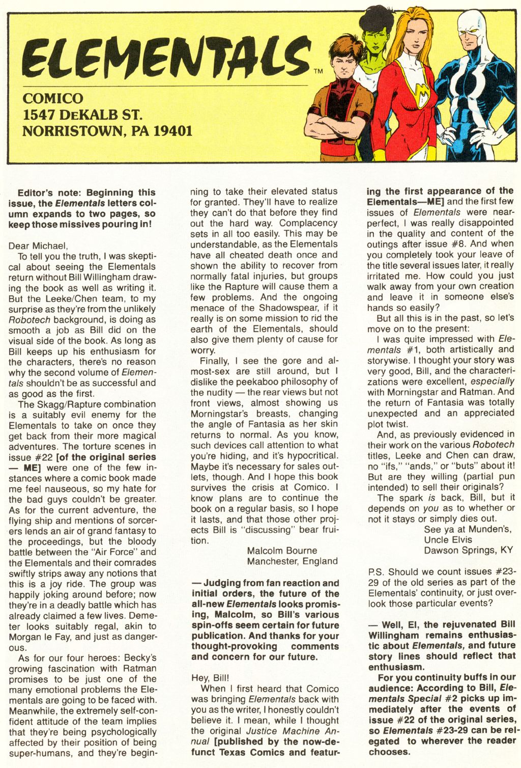 Elementals (1989) Issue #6 - Page 31