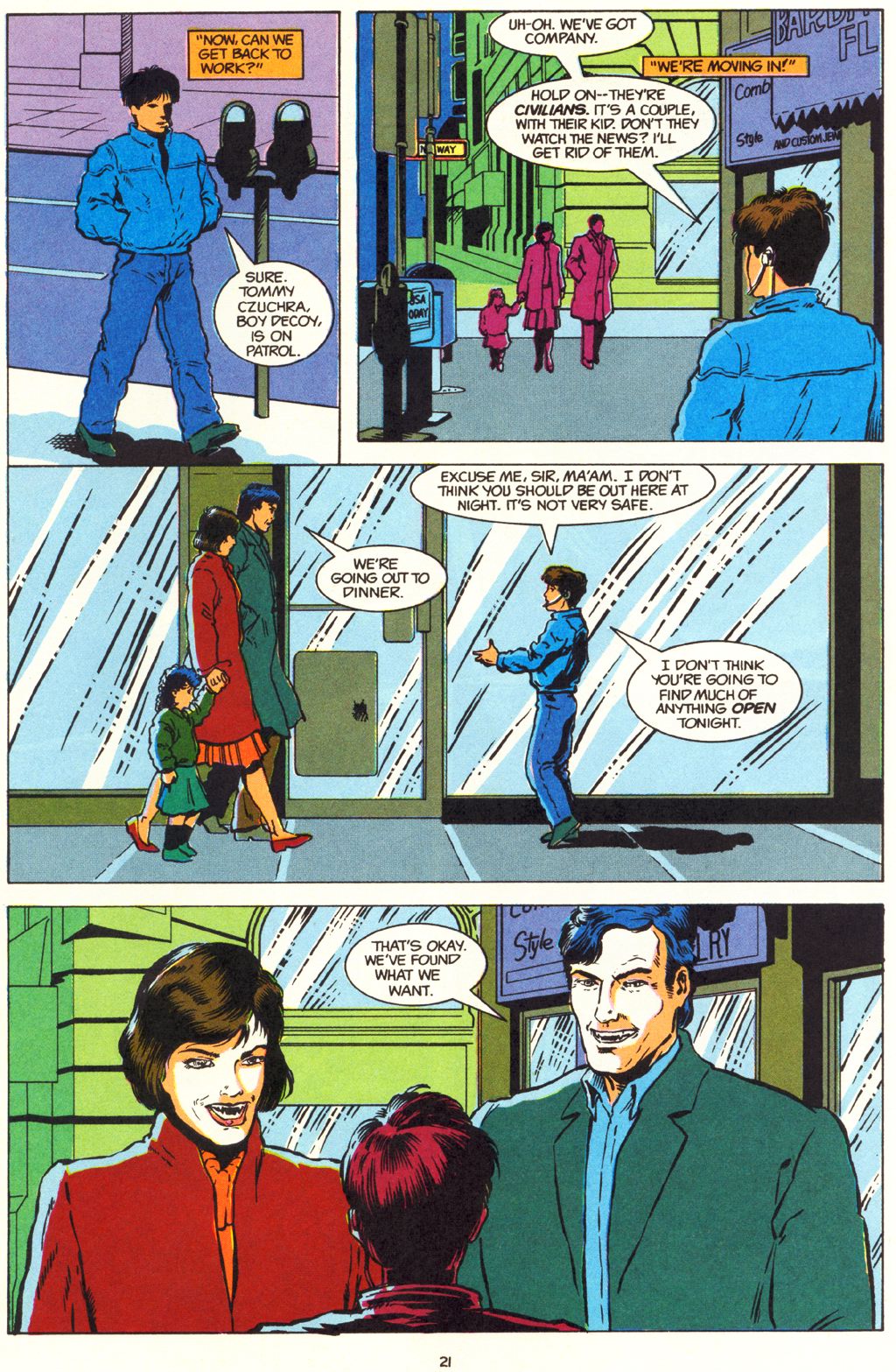 Elementals (1989) Issue #7 - Page 21