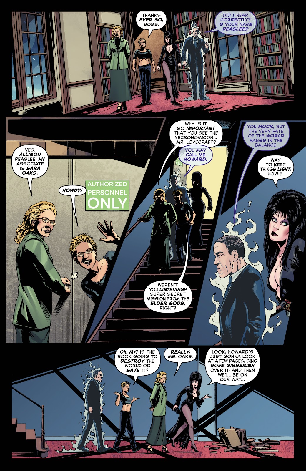 Elvira Meets H.P. Lovecraft Issue #2 - Page 11