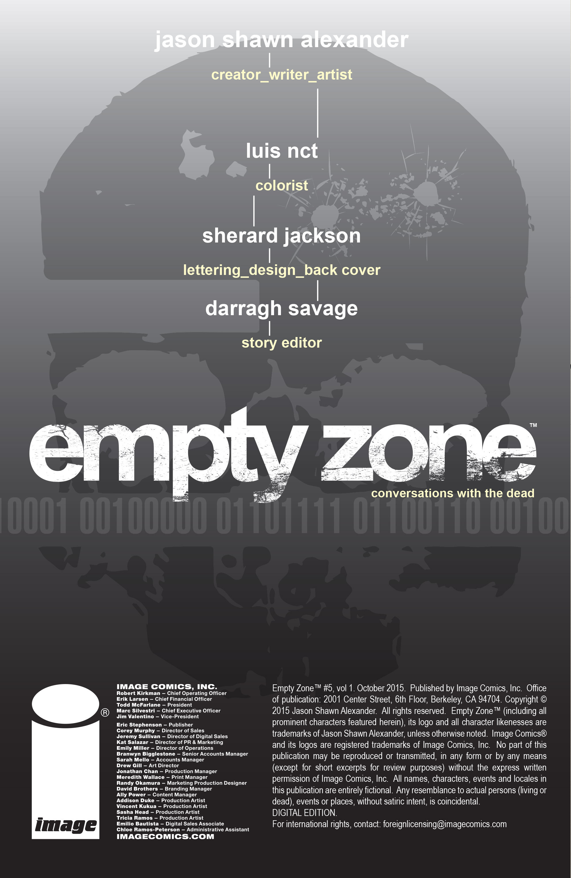 Empty Zone (2015) Issue #5 - Page 2