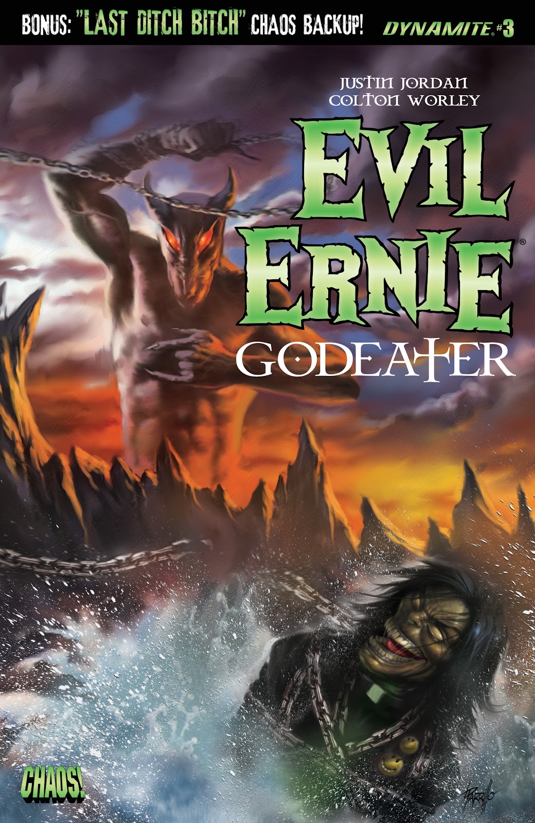 Evil Ernie: Godeater Issue #3 - Page 1