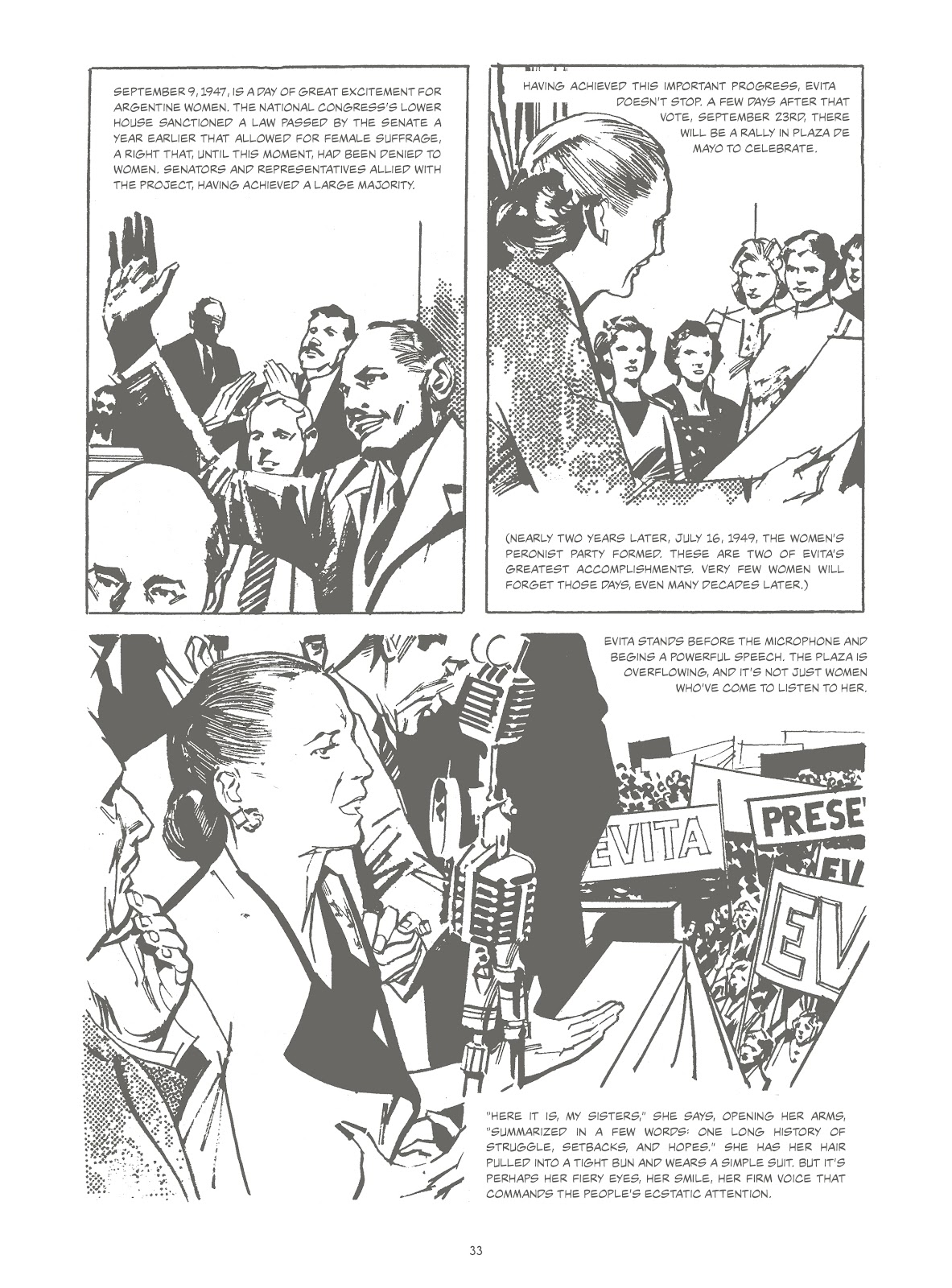 Evita, the Life and Work of Eva Perón TPB - Page 38