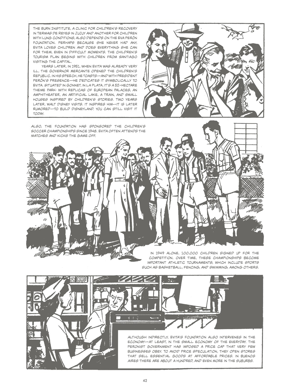 Evita, the Life and Work of Eva Perón TPB - Page 47