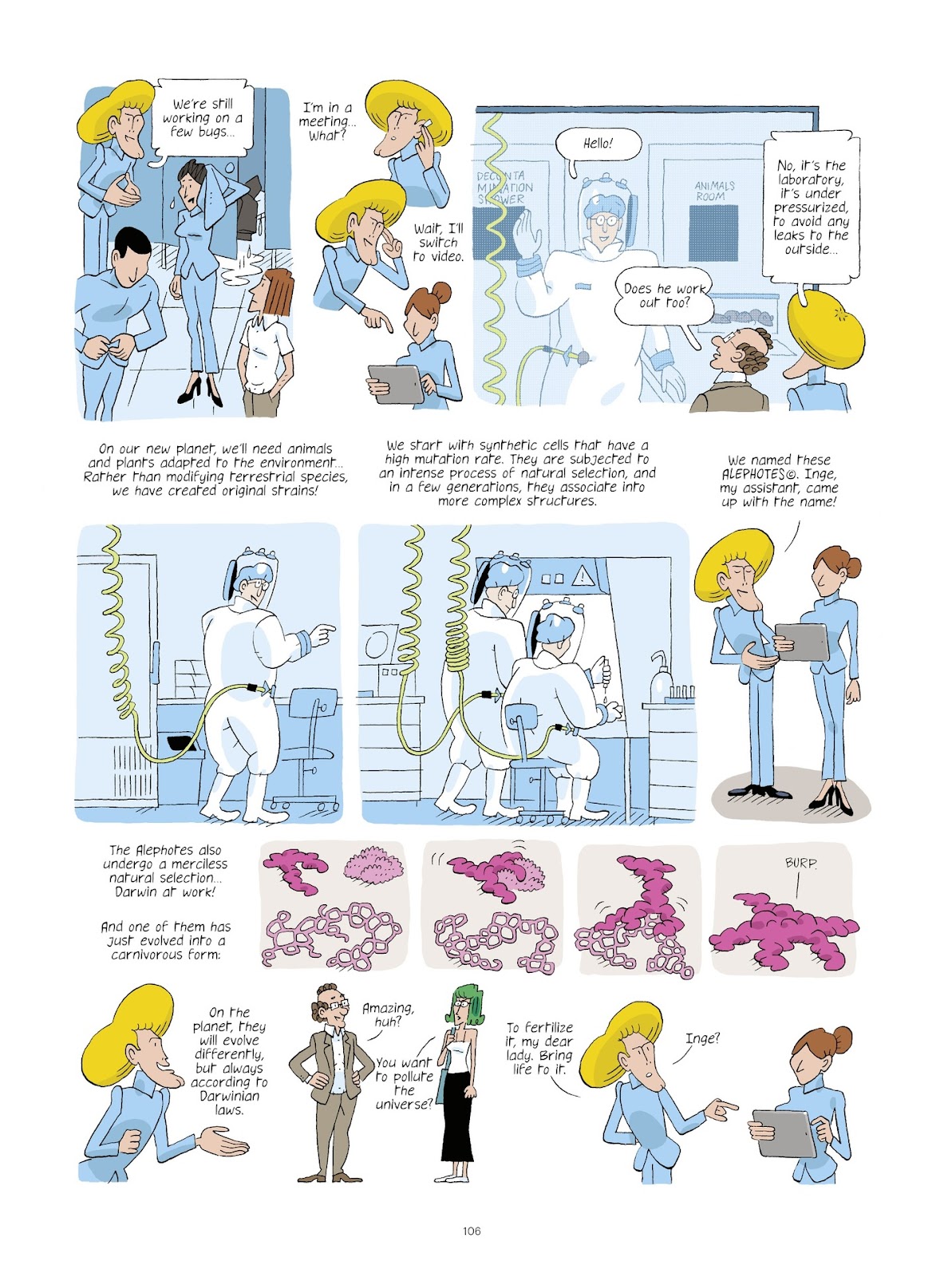 Evolution, Darwin, God, and the Horse-People TPB - Page 105