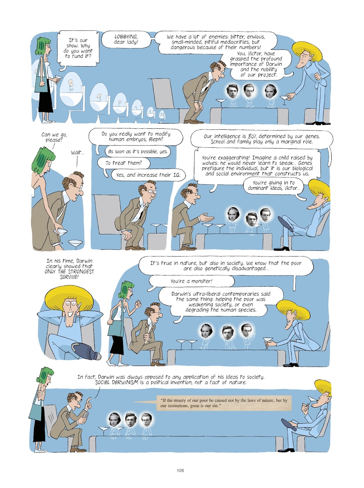 Evolution, Darwin, God, and the Horse-People TPB - Page 107