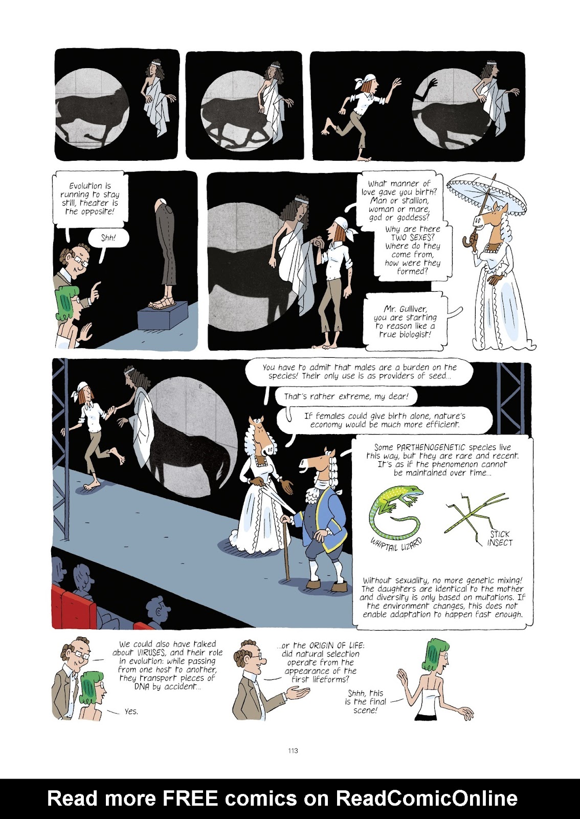 Evolution, Darwin, God, and the Horse-People TPB - Page 112