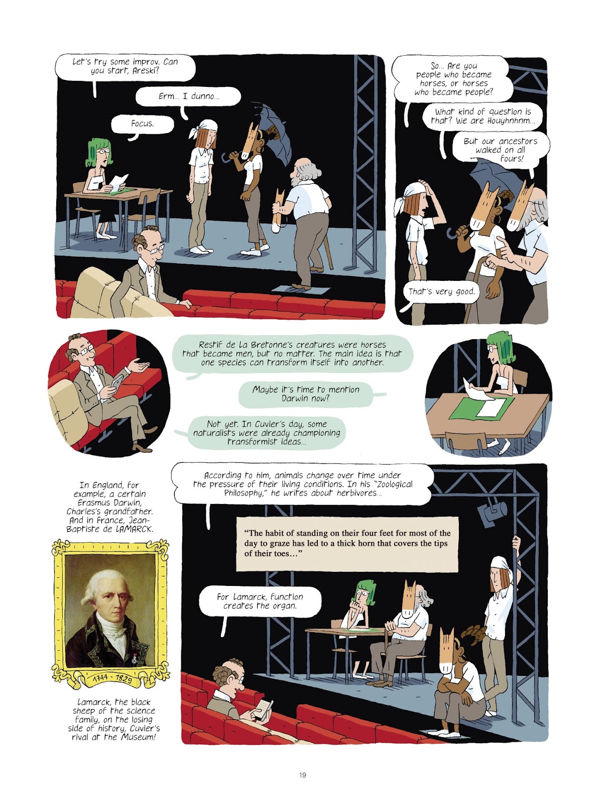 Evolution, Darwin, God, and the Horse-People TPB - Page 18