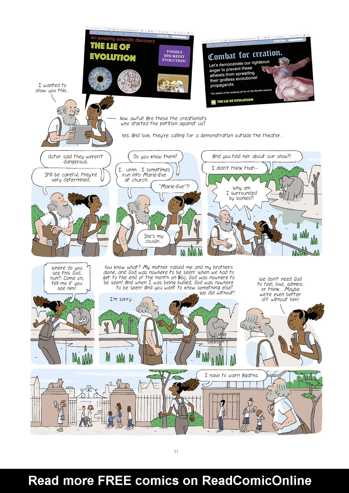 Evolution, Darwin, God, and the Horse-People TPB - Page 70