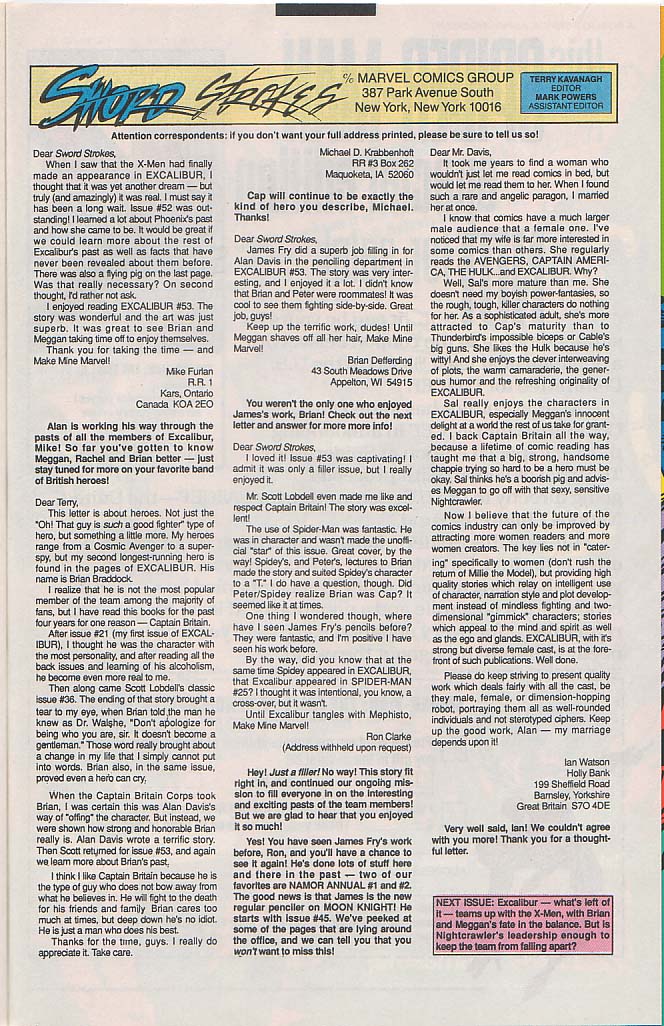 Excalibur (1988) Issue #57 - Page 24