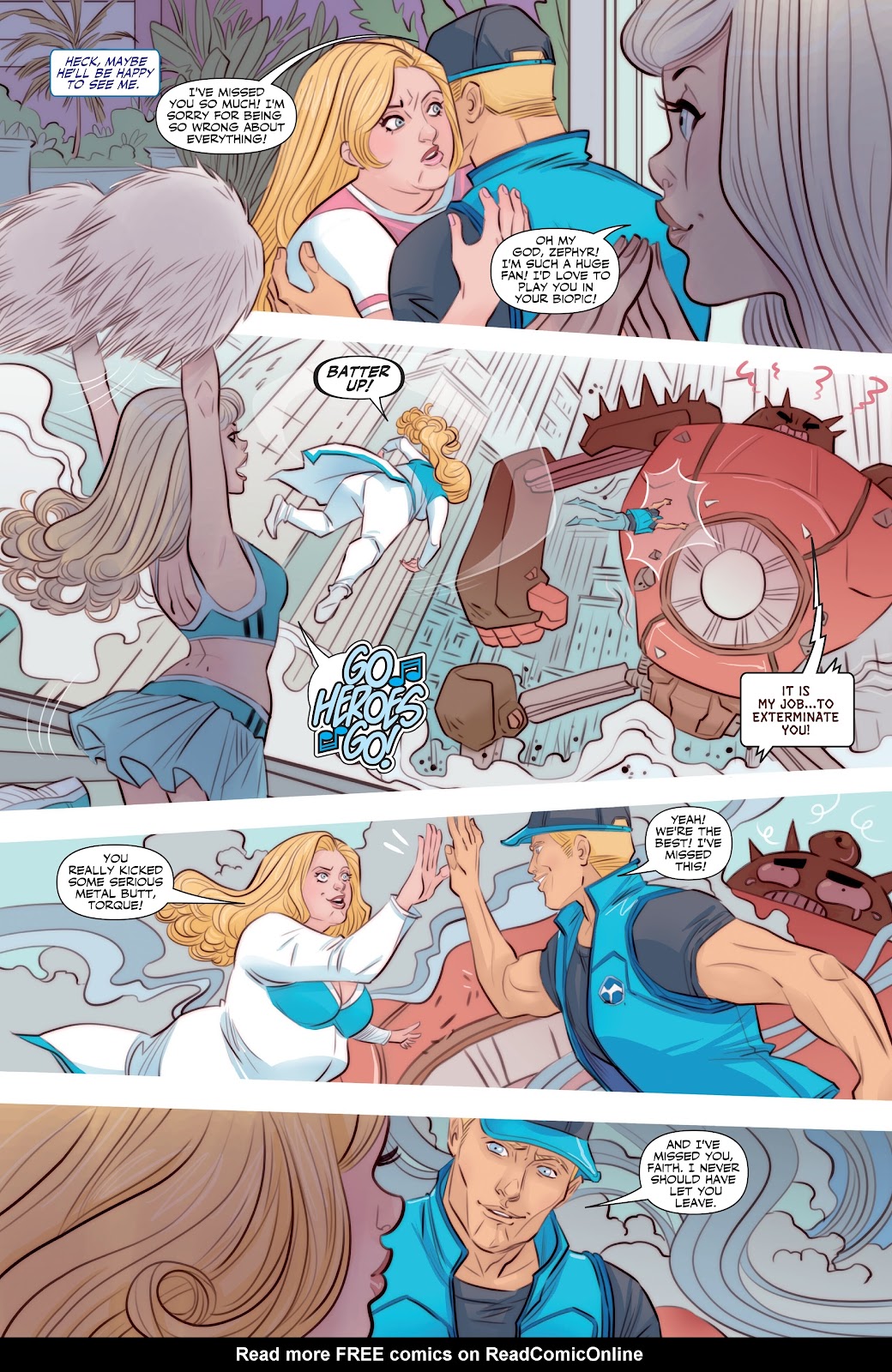Faith Deluxe Edition TPB (Part 1) - Page 45