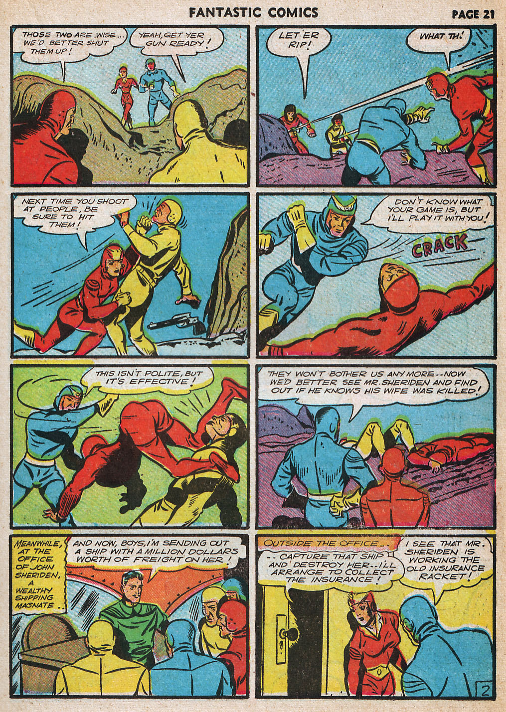 Fantastic Comics Issue #20 - Page 22