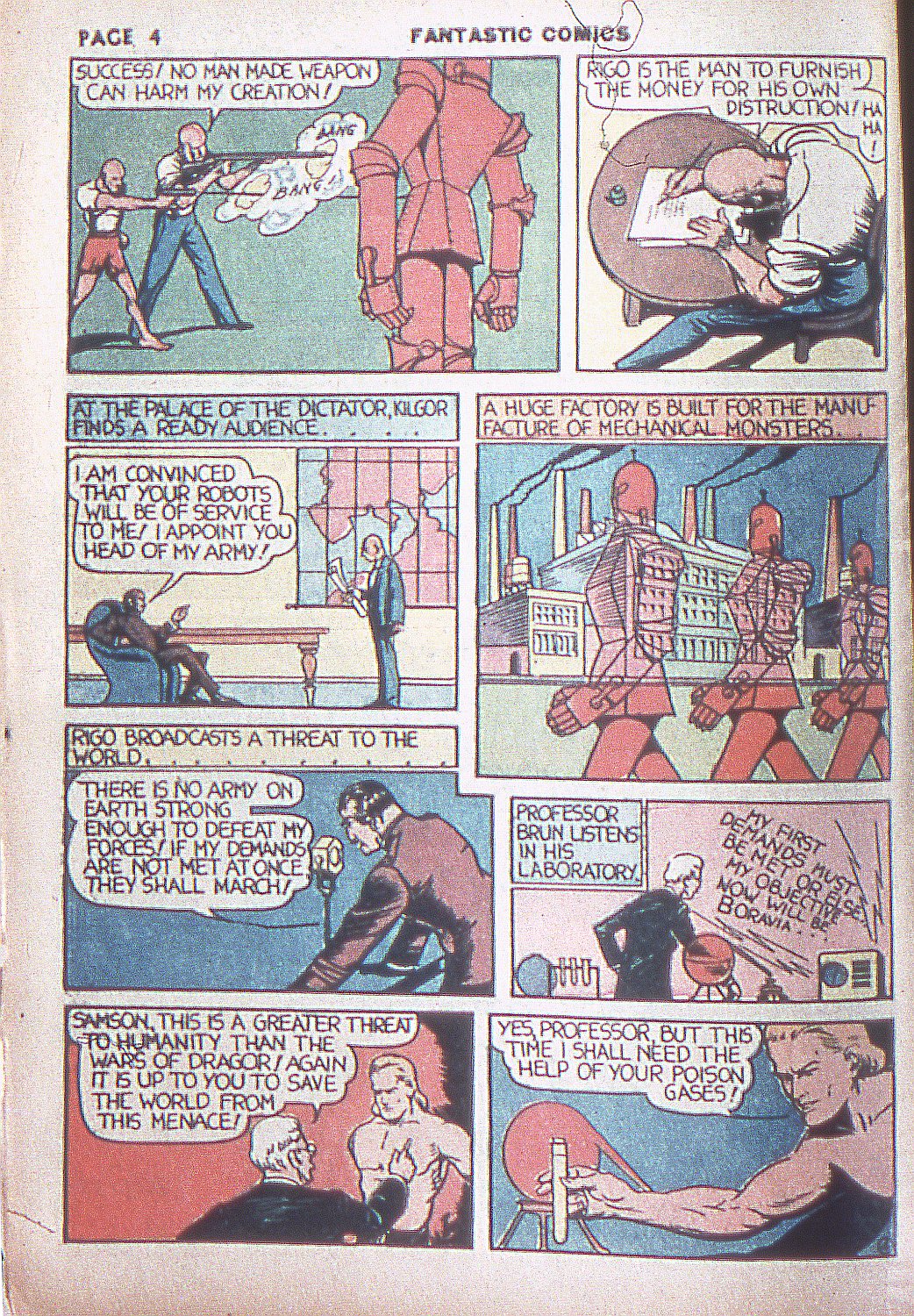 Fantastic Comics Issue #4 - Page 6