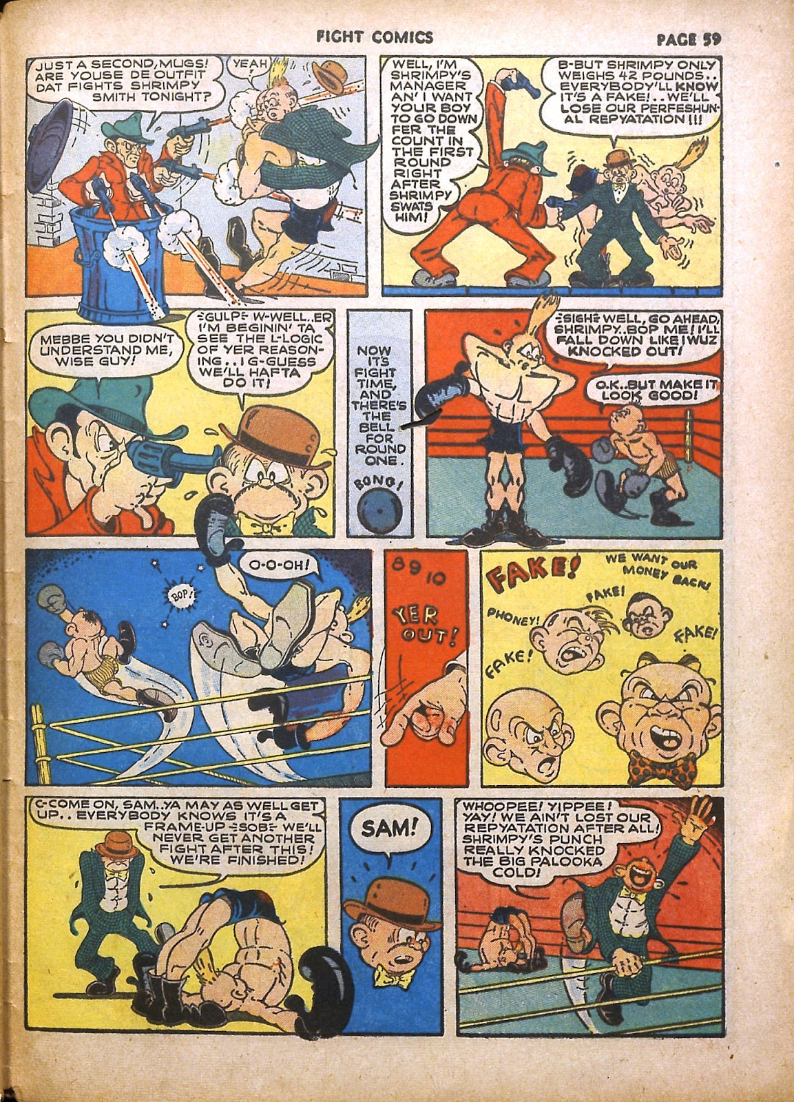 Fight Comics Issue #14 - Page 61