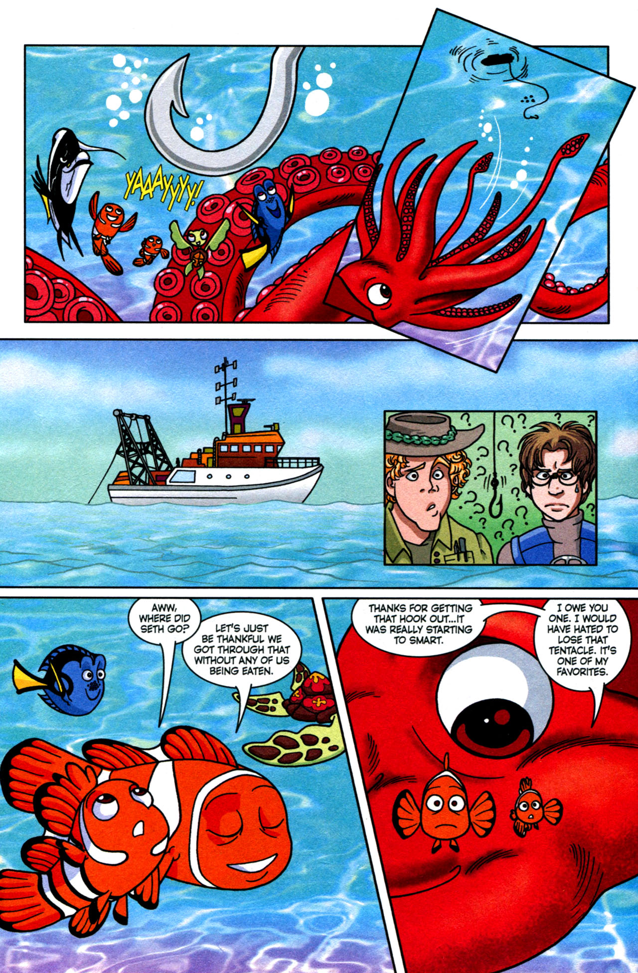Finding Nemo: Reef Rescue Issue #3 - Page 22