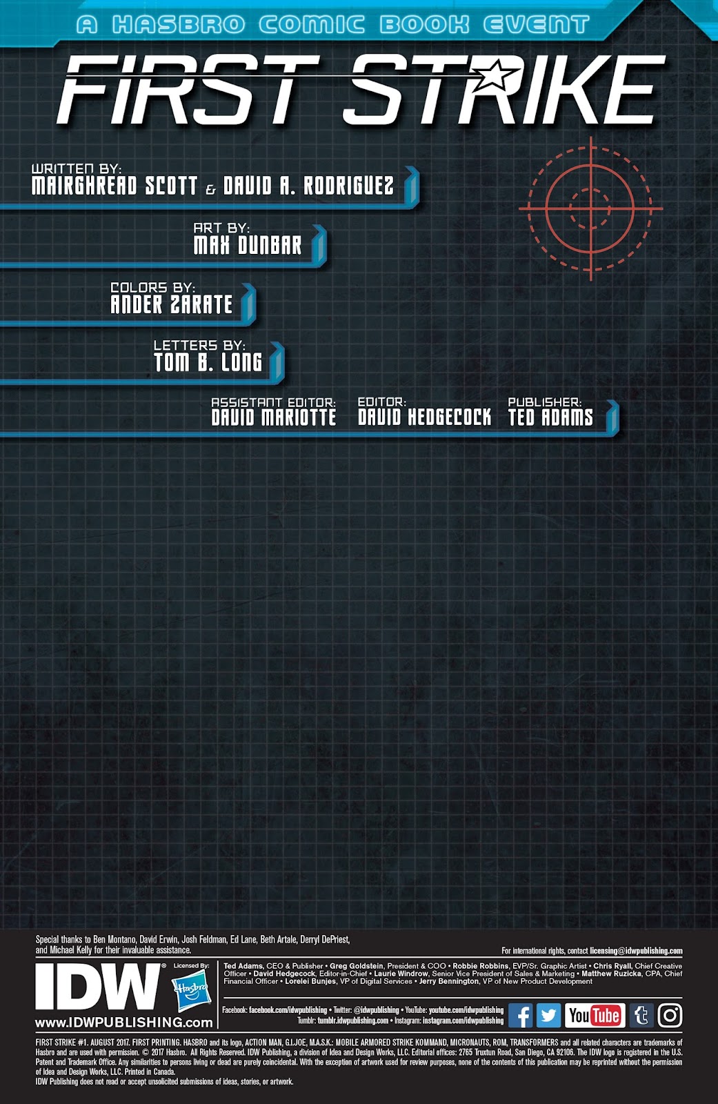 First Strike Issue #1 - Page 2