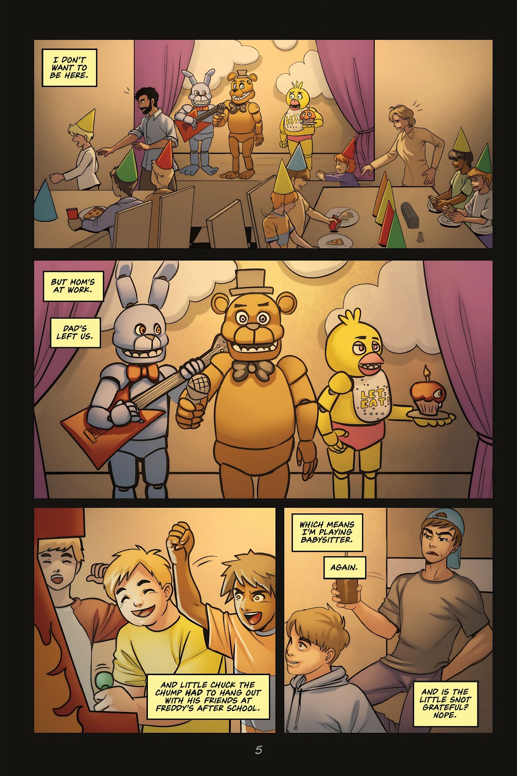 Five Nights at Freddy's: Fazbear Frights Graphic Novel Collection TPB 3 (Part 1) - Page 5