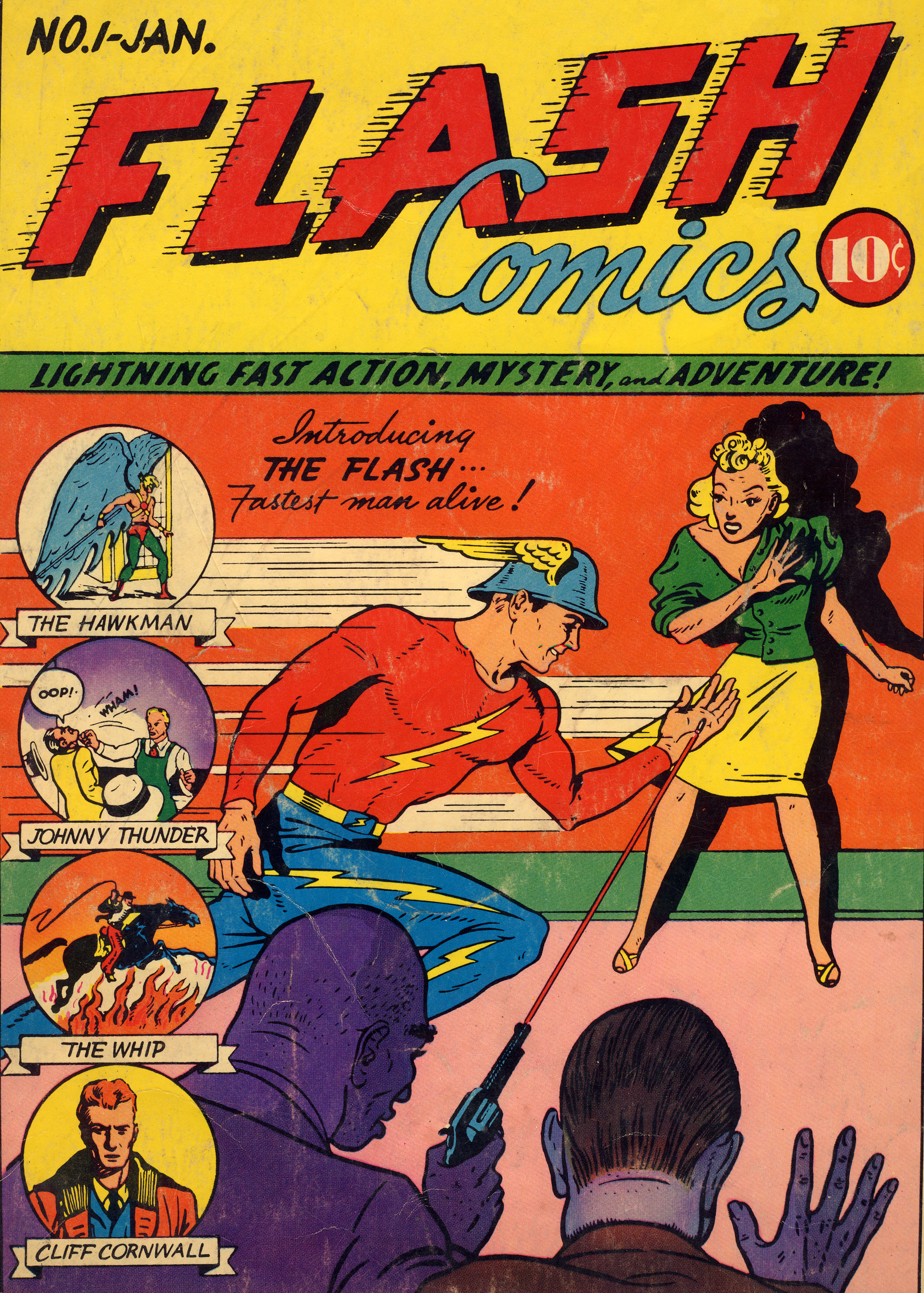 Flash Comics Issue #1 - Page 1