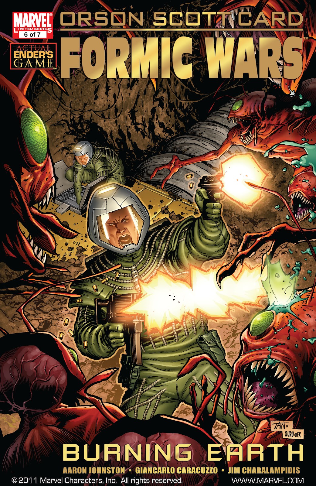 Formic Wars: Burning Earth Issue #6 - Page 1