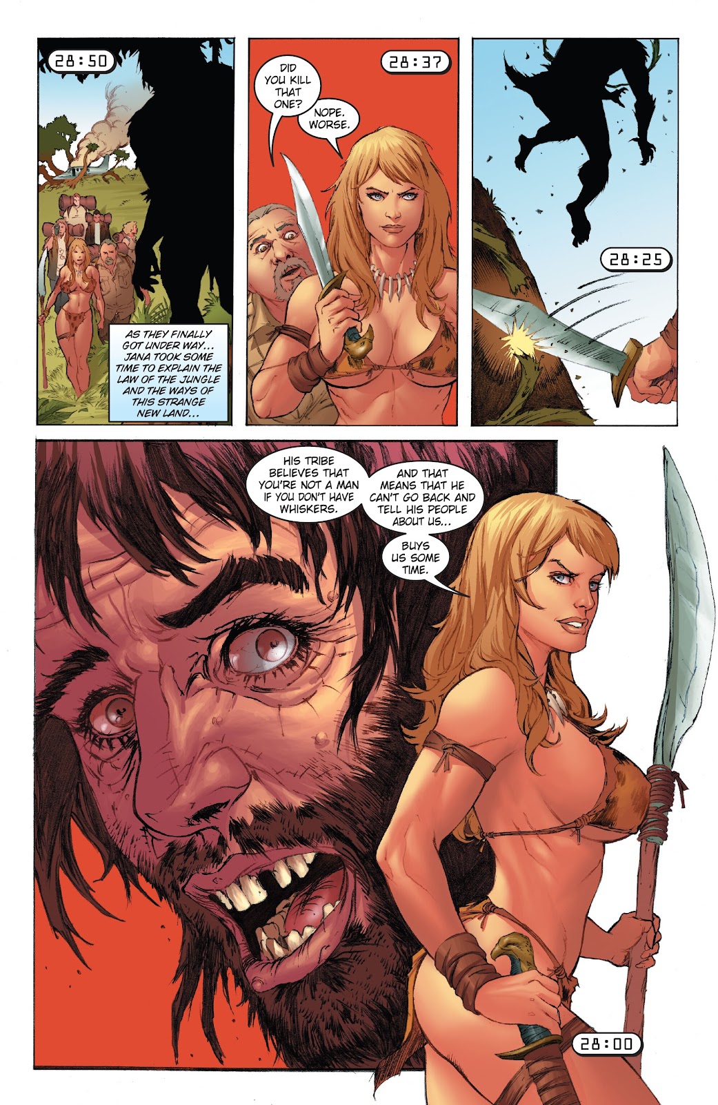 Frank Cho's Jungle Girl: The Complete Omnibus TPB (Part 1) - Page 30