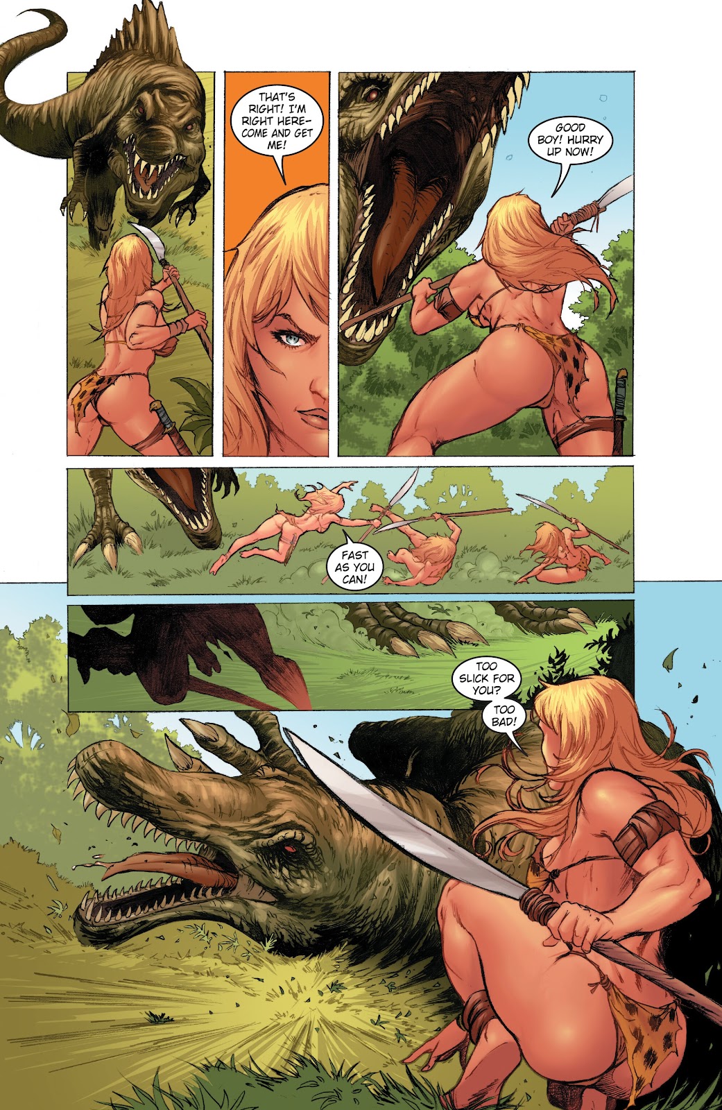 Frank Cho's Jungle Girl: The Complete Omnibus TPB (Part 1) - Page 47