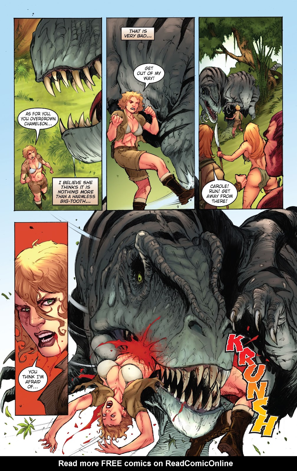 Frank Cho's Jungle Girl: The Complete Omnibus TPB (Part 2) - Page 33