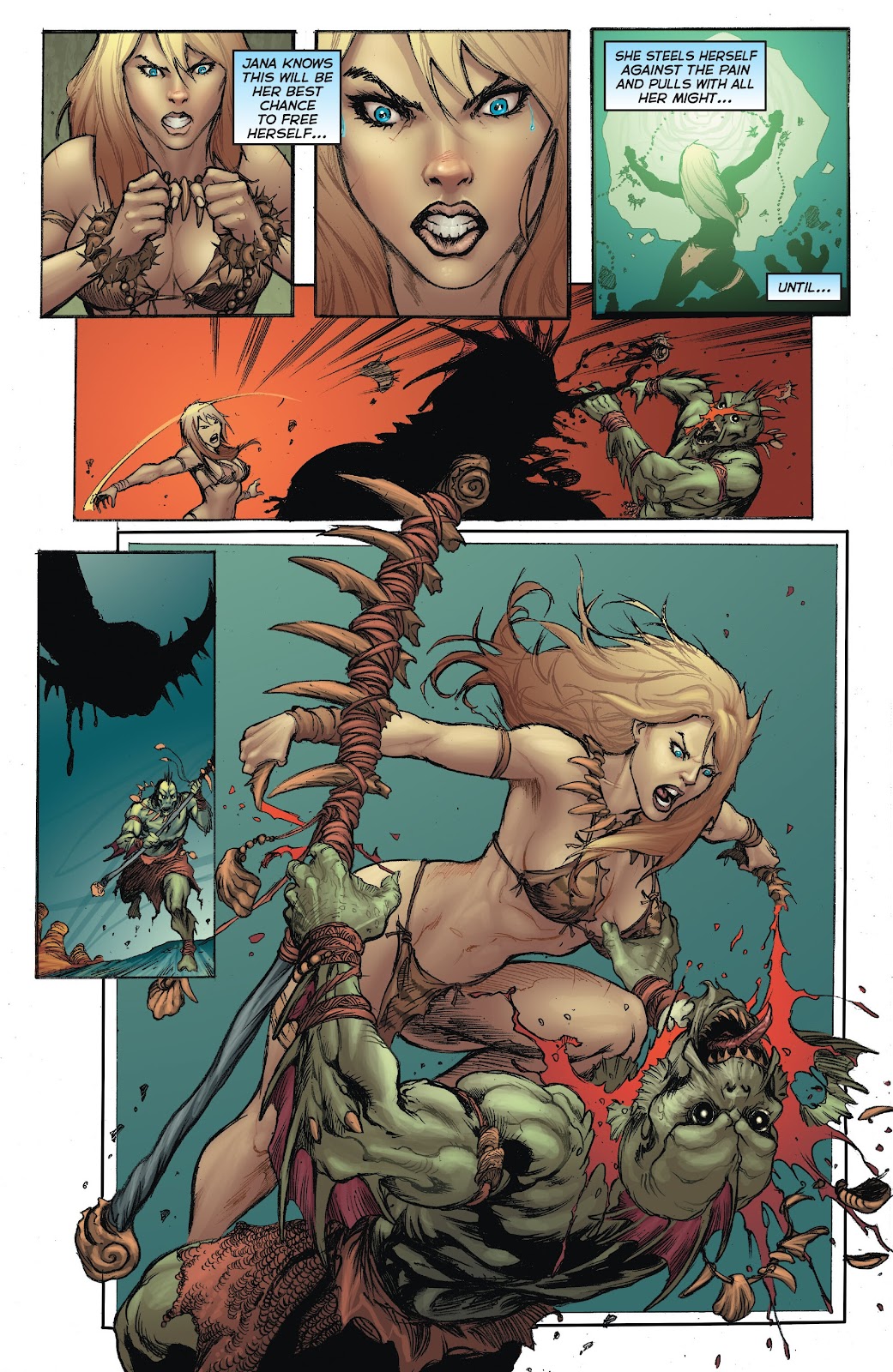 Frank Cho's Jungle Girl: The Complete Omnibus TPB (Part 3) - Page 12