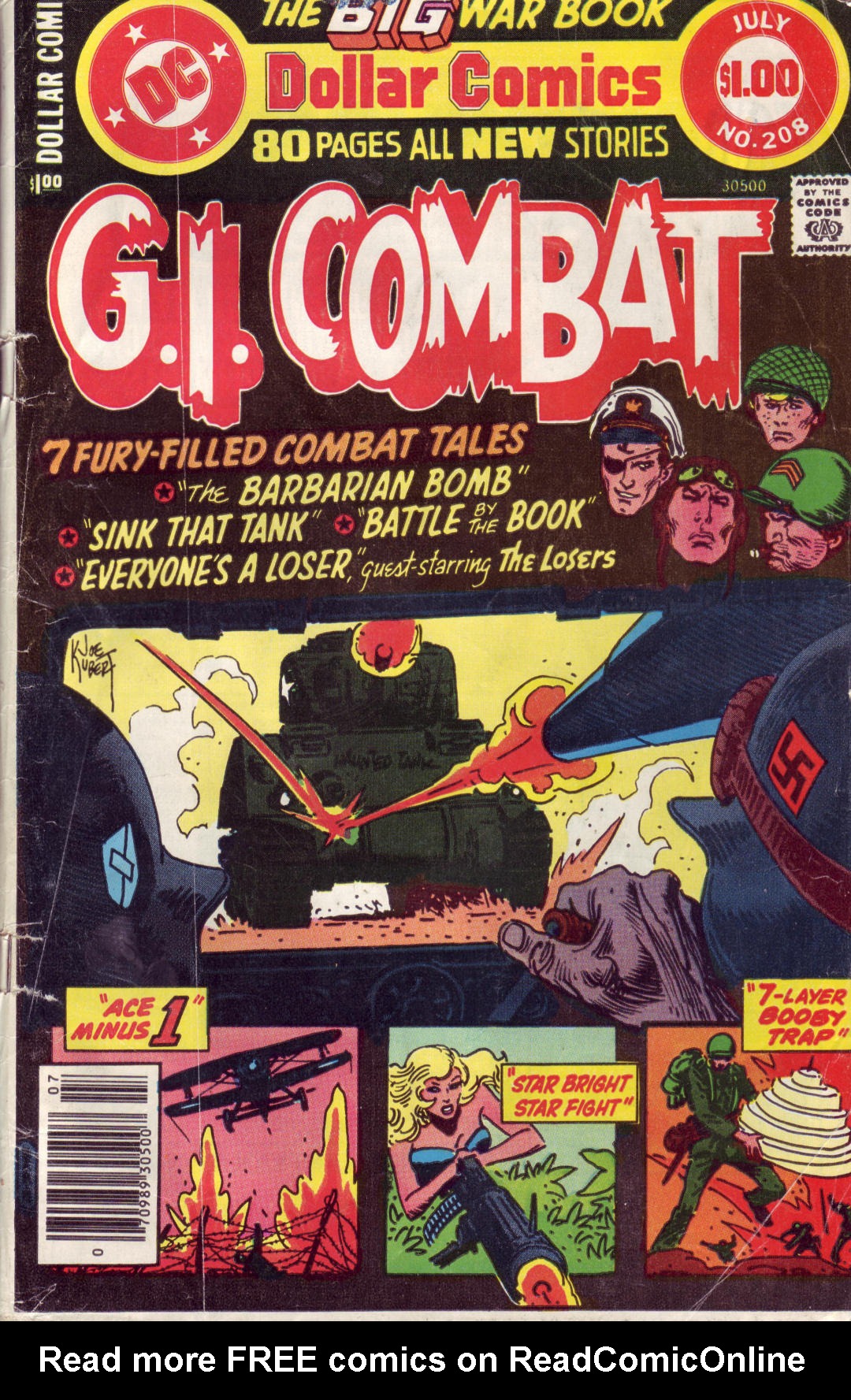 G.I. Combat (1952) Issue #208 - Page 1