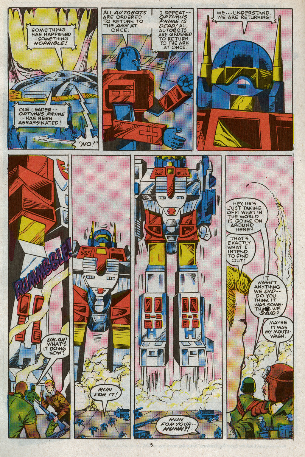 G.I. Joe and The Transformers Issue #2 - Page 8