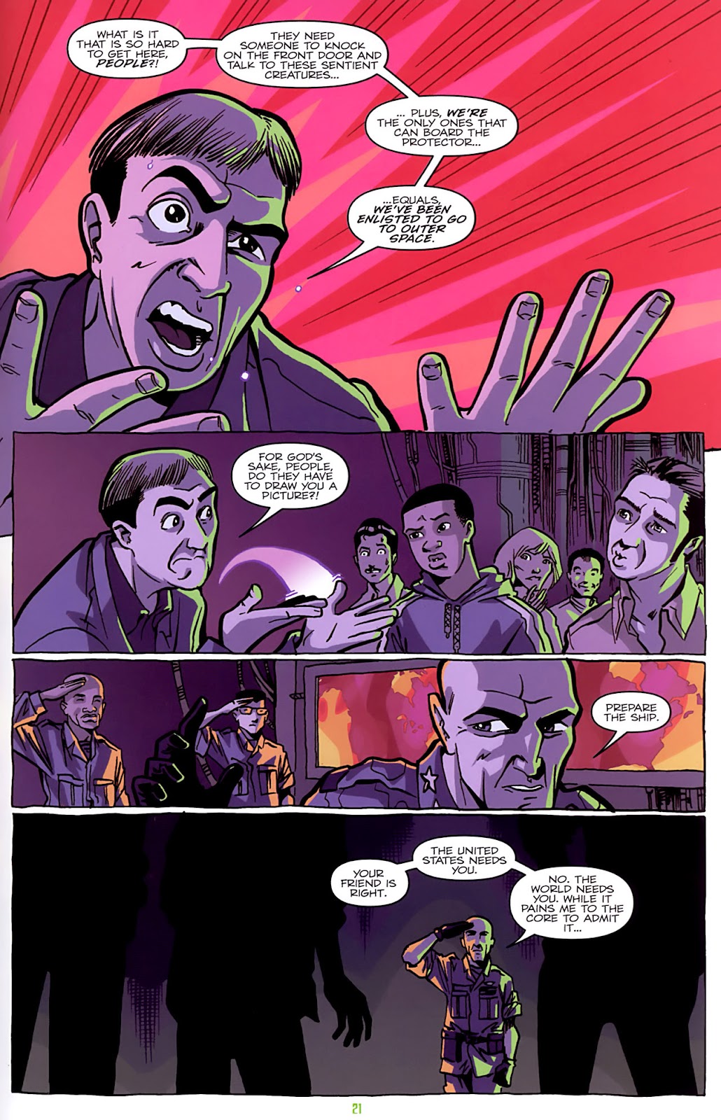 Galaxy Quest: Global Warning Issue #2 - Page 21