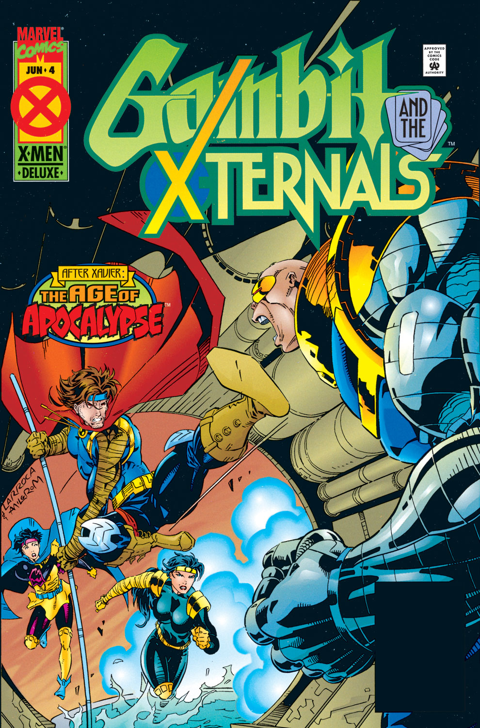 Gambit and the X-Ternals Issue #4 - Page 1