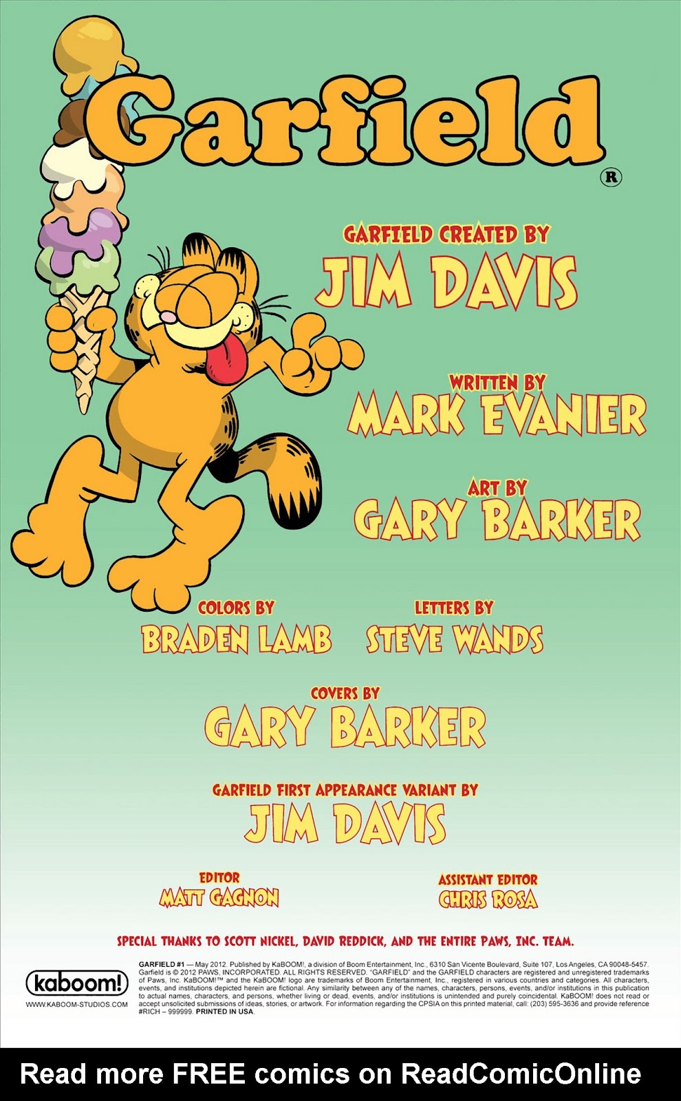 Garfield Issue #1 - Page 4