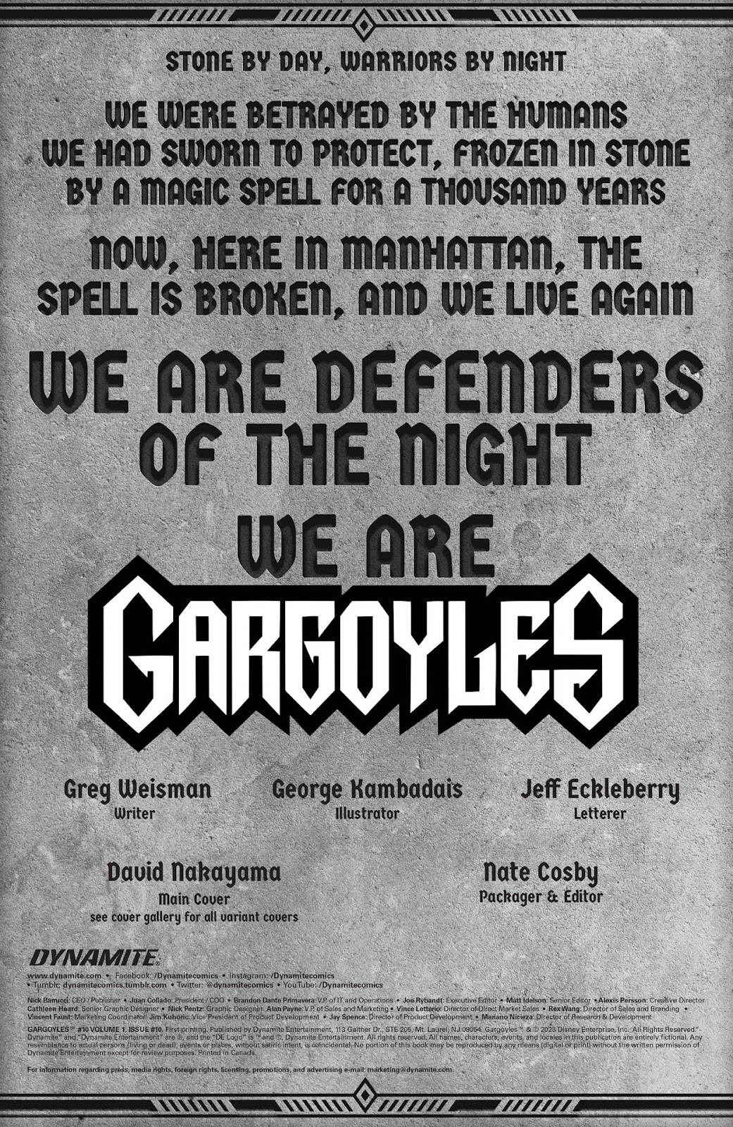 Gargoyles (2022) Issue #10 - Page 7