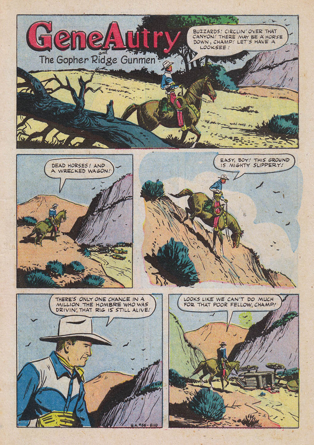 Gene Autry Comics (1946) Issue #56 - Page 3