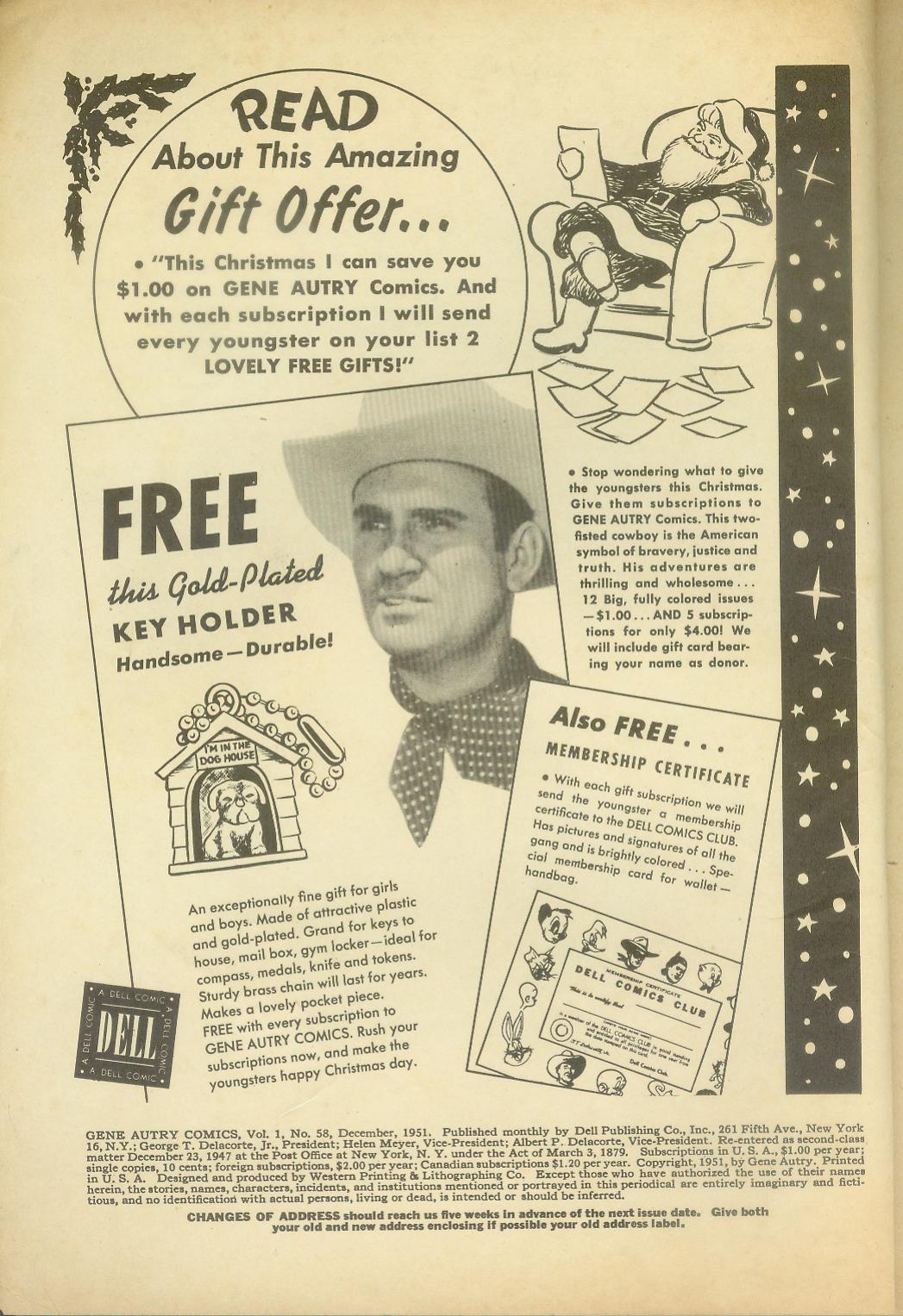 Gene Autry Comics (1946) Issue #58 - Page 2