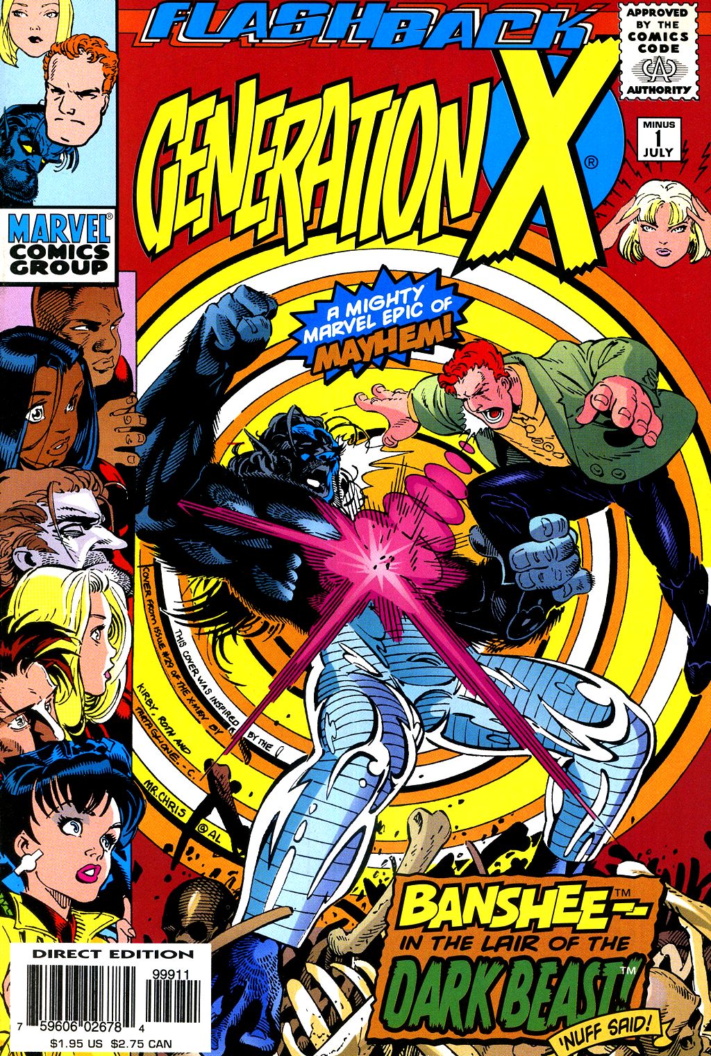 Generation X (1994) Issue #-1 - Page 1