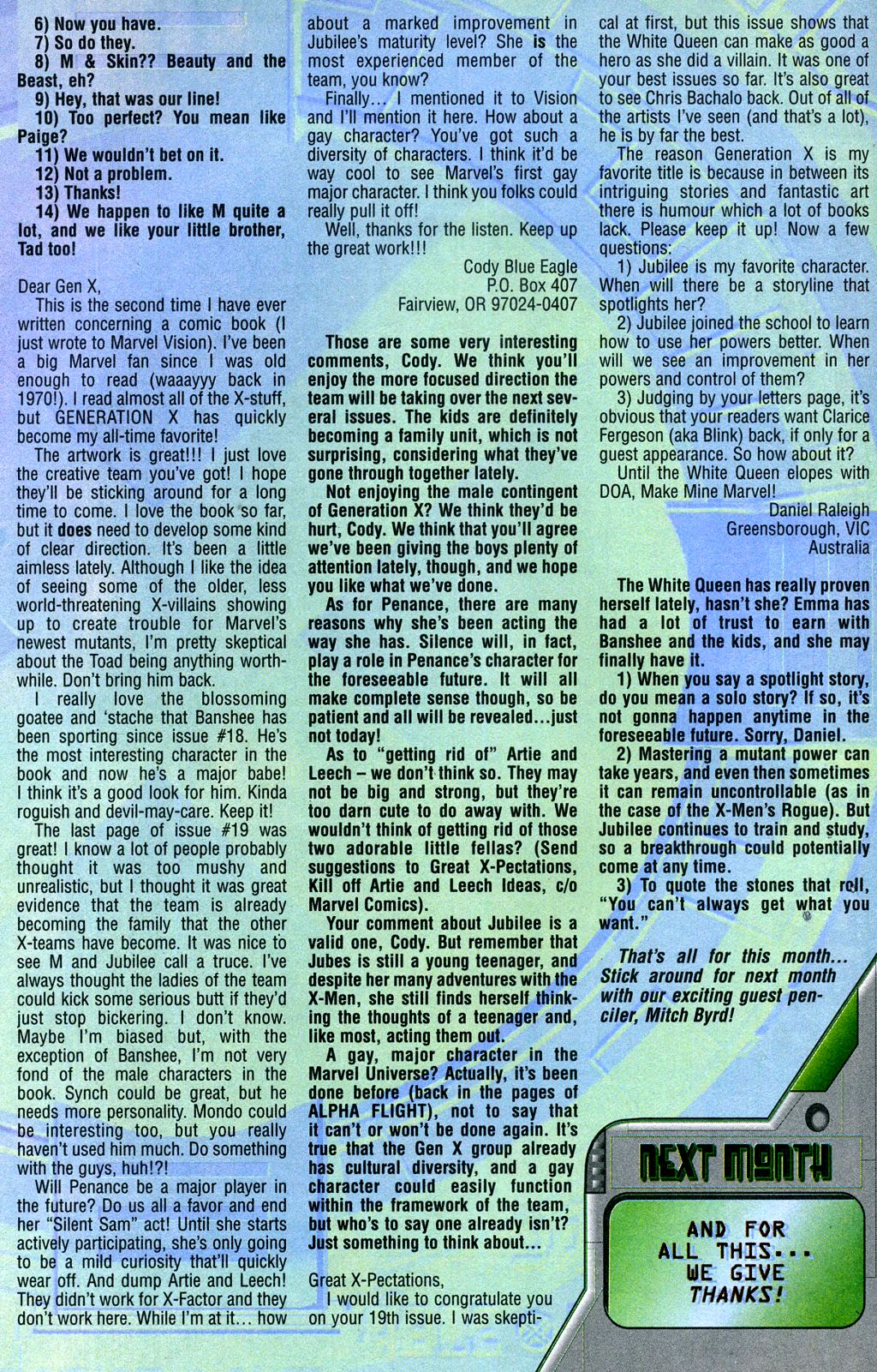 Generation X (1994) Issue #22 - Page 23