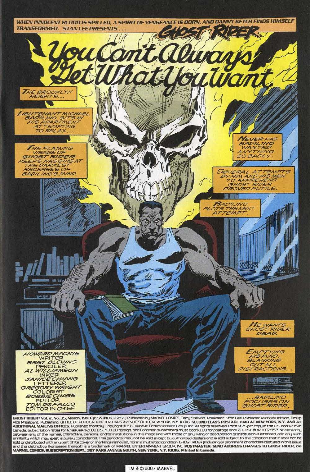 Ghost Rider (1990) Issue #35 - Page 3