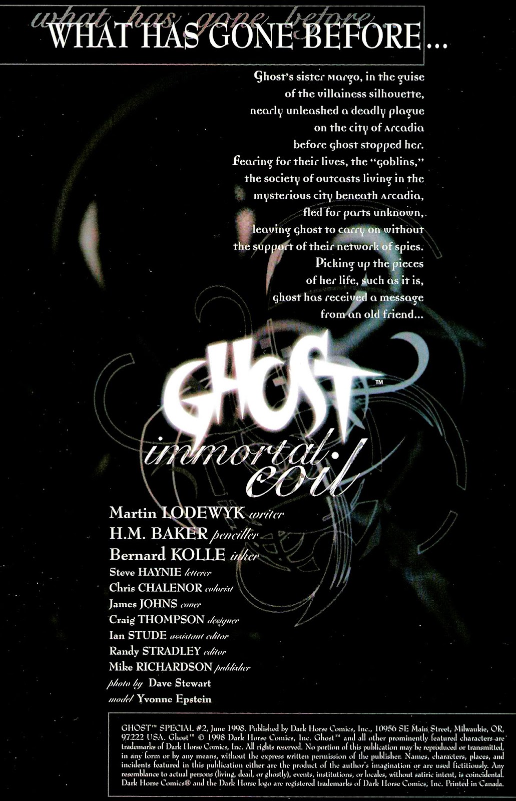 Ghost Special Issue #2 - Page 2