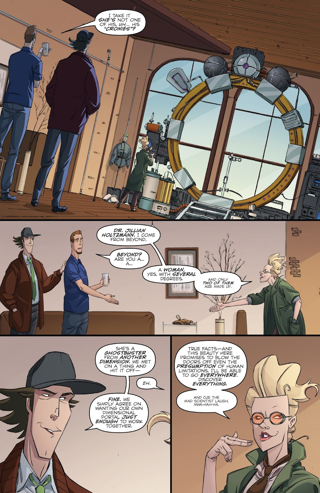 Ghostbusters: Crossing Over Issue #1 - Page 6