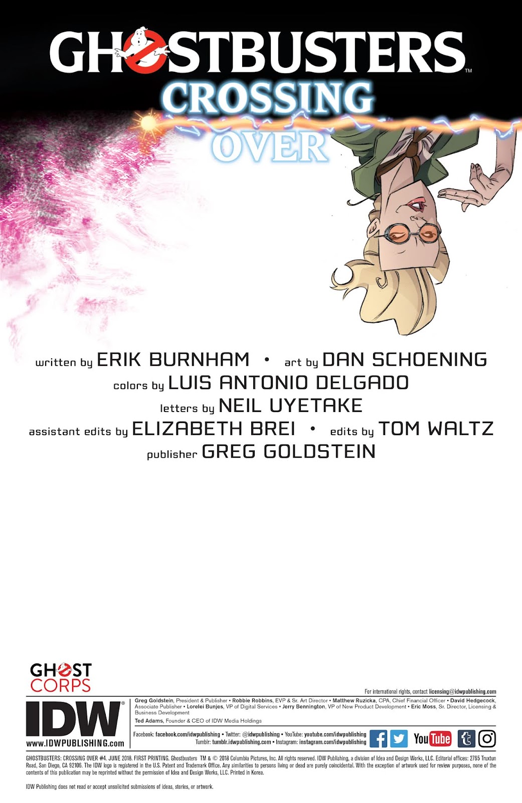 Ghostbusters: Crossing Over Issue #4 - Page 2